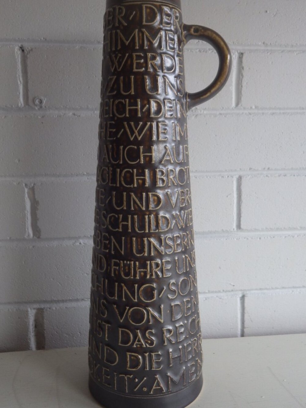 Salzglasiert Keramik Germany Pottery Vase Pitcher